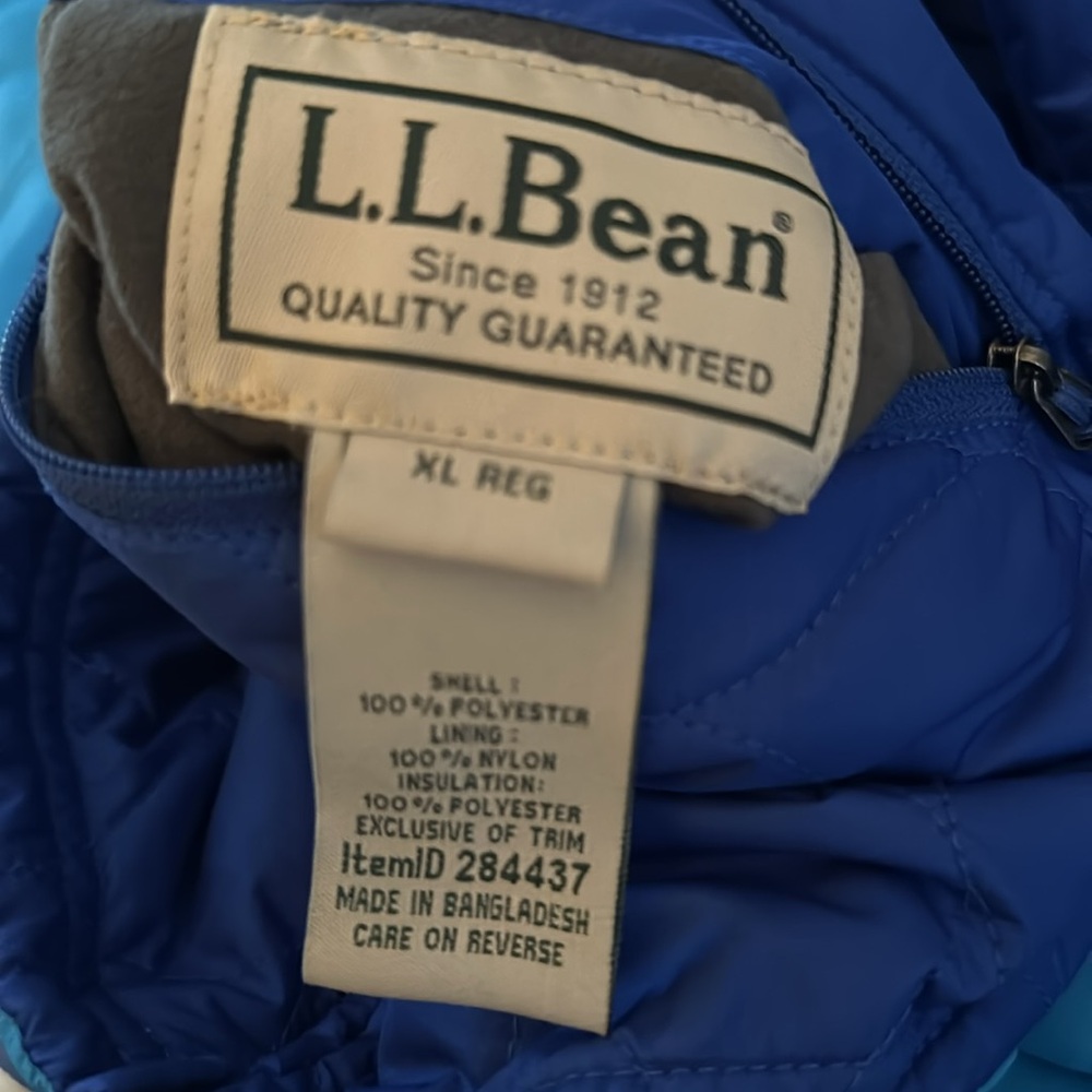 LLBean reversible vest - Picture 8 of 9
